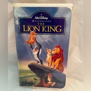 The Lion King VHS